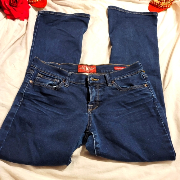 Lucky Brand Denim - LUCKY BRAND CHARLIE BABY BOOT JEAN Vintage Low Rise Boot Cut Denim stretch comfy